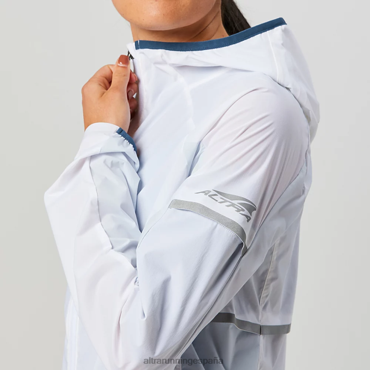 Altra cortavientos trail P4ZZ167 chaquetas y chalecos blanco mujer