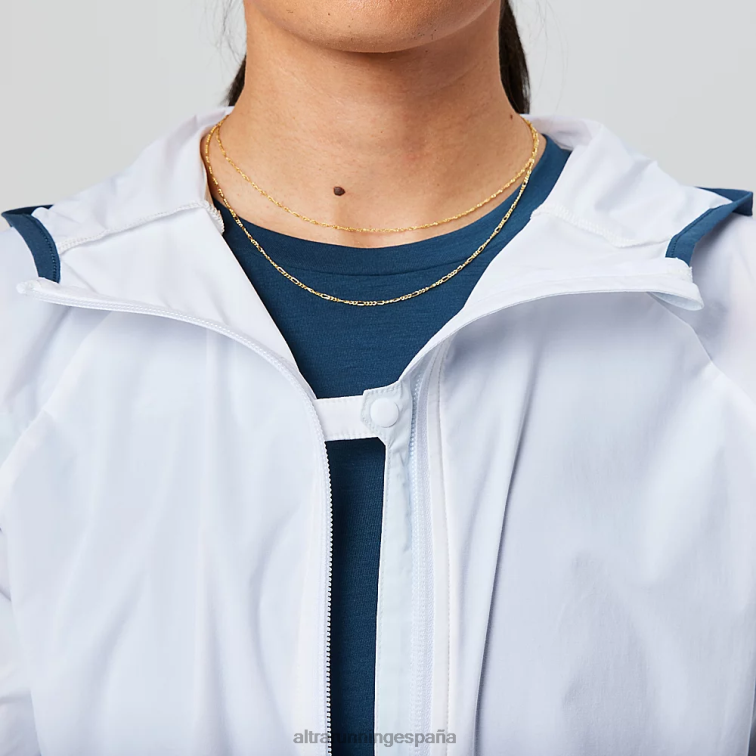 Altra cortavientos trail P4ZZ167 chaquetas y chalecos blanco mujer