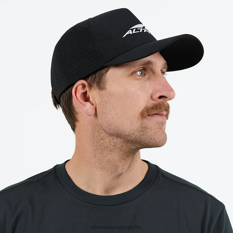 Altra gorra trucker con logo P4ZZ181 sombreros negro mujer