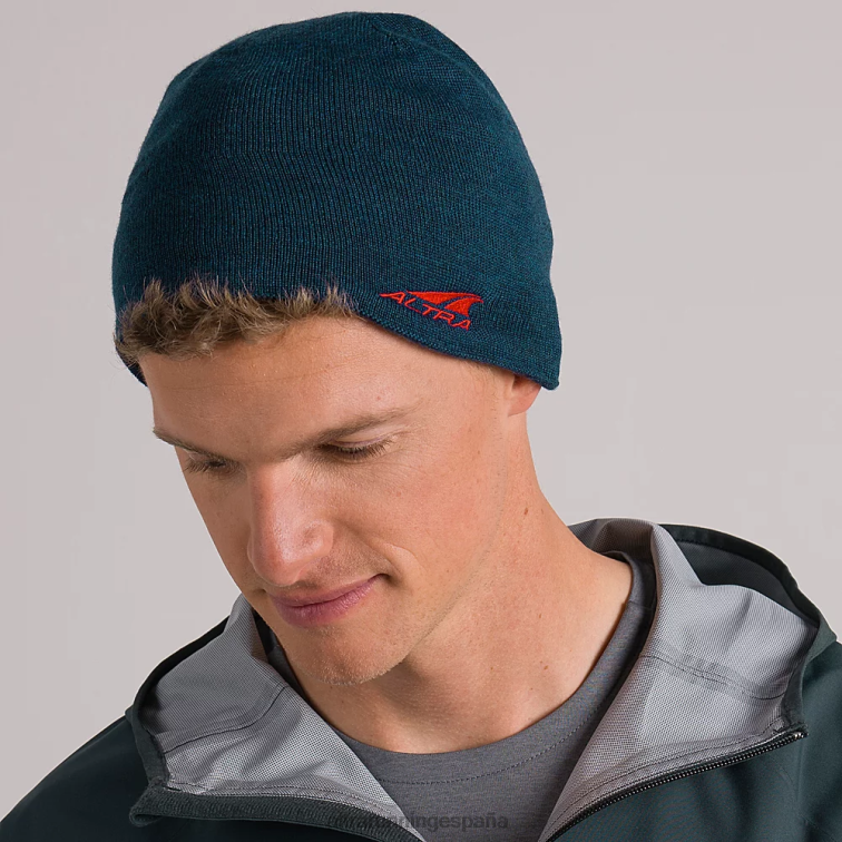 Altra gorro de lana merina P4ZZ183 sombreros océano azul iluminado por la luna mujer
