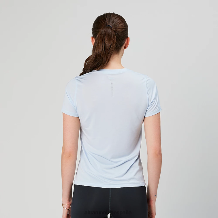 Altra camiseta básica de manga corta P4ZZ131 tapas ashley azul brezo mujer