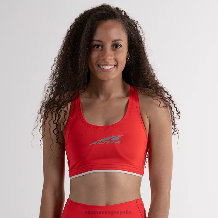 Altra sujetador deportivo básico P4ZZ127 tapas rojo fuego mujer