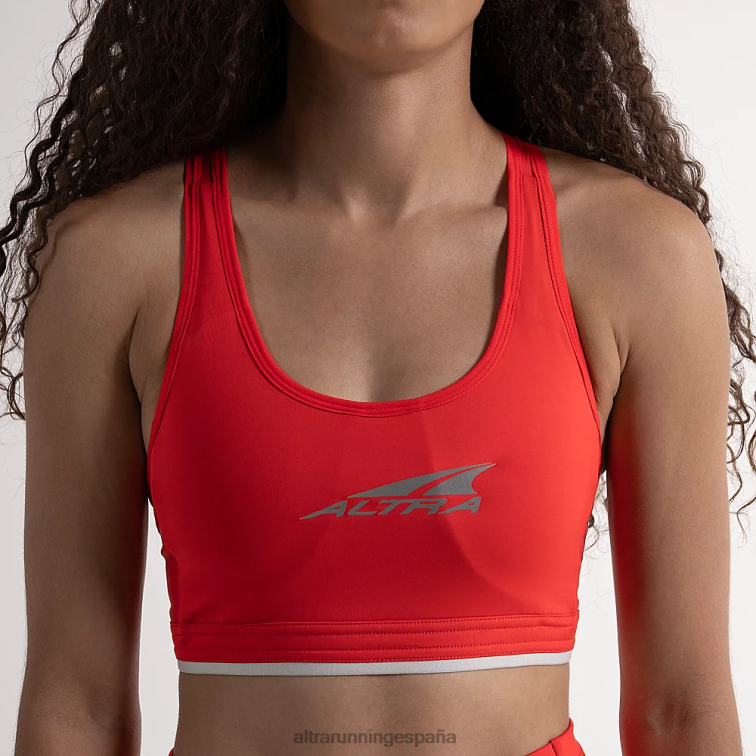 Altra sujetador deportivo básico P4ZZ127 tapas rojo fuego mujer