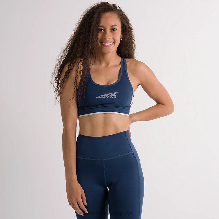 Altra sujetador deportivo básico P4ZZ128 tapas océano azul iluminado por la luna mujer
