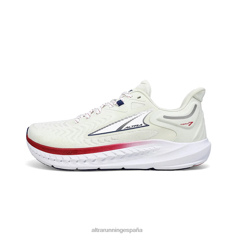 Altra Torín 7 P4ZZ66 zapatos de carretera blanco azul mujer