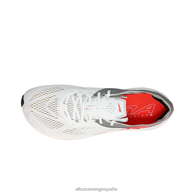 Altra desaparece el carbono P4ZZ91 zapatos de carretera blanco/gris mujer
