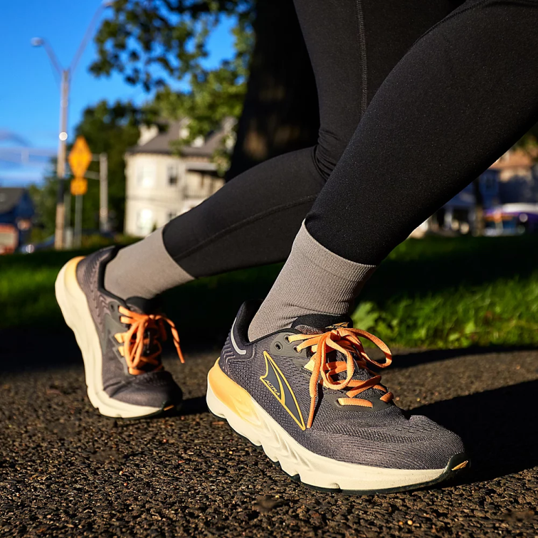 Altra disposición 7 P4ZZ86 zapatos de carretera gris/naranja mujer