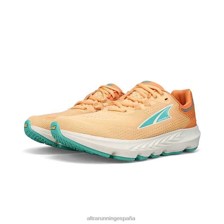 Altra disposición 7 P4ZZ87 zapatos de carretera verde/naranja mujer