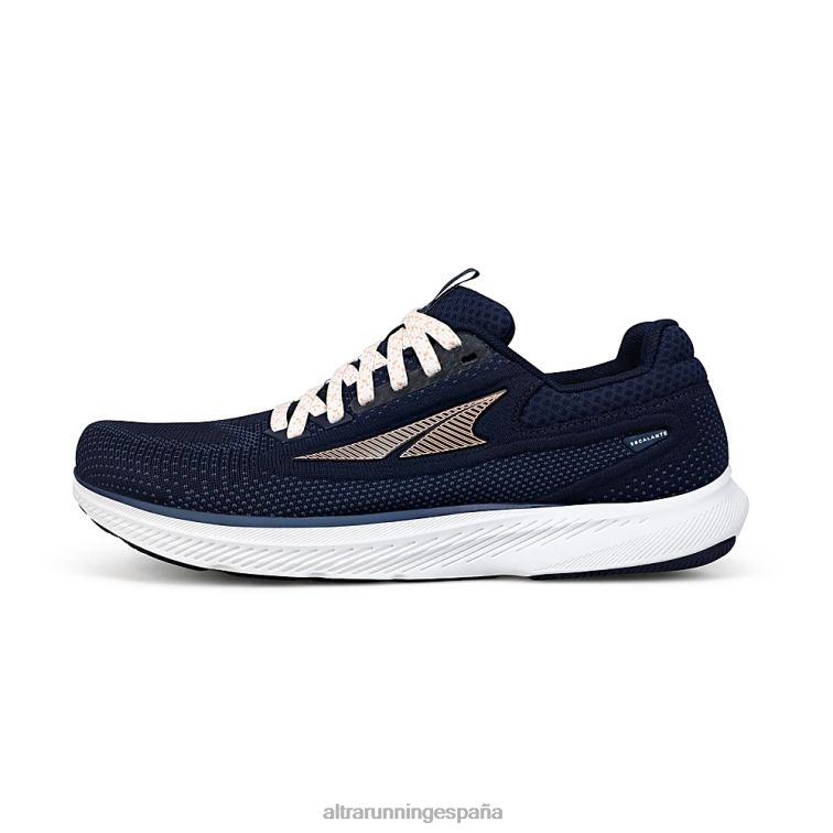 Altra escalada 3 P4ZZ77 zapatos de carretera azul marino/coral mujer