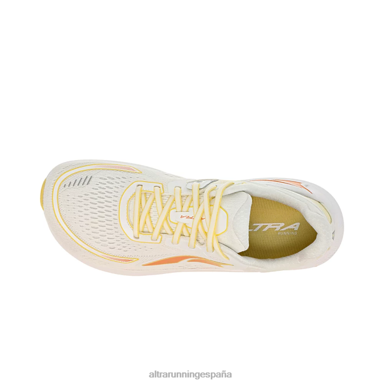 Altra paradigma 6 P4ZZ102 zapatos de carretera amarillo blanco mujer