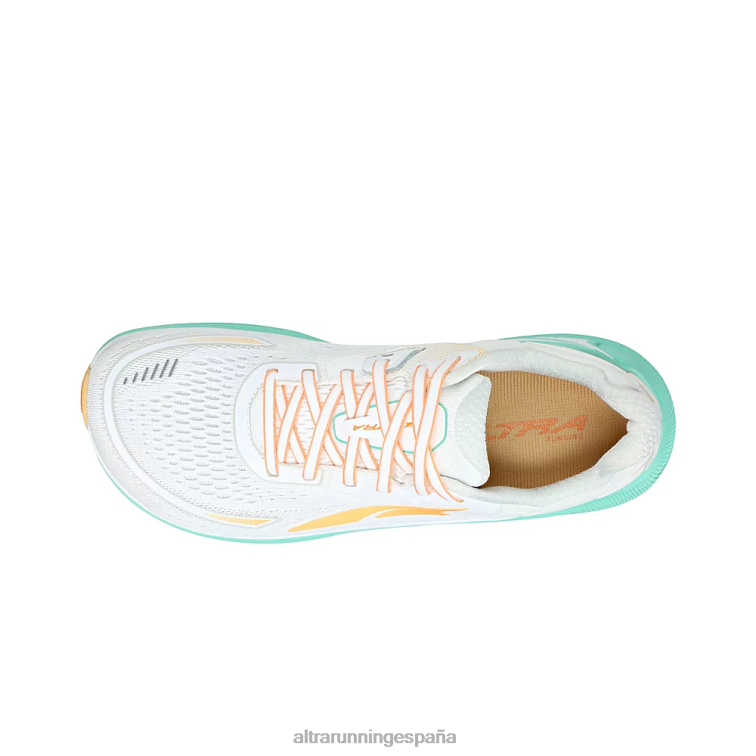 Altra paradigma 6 P4ZZ103 zapatos de carretera blanco verde mujer