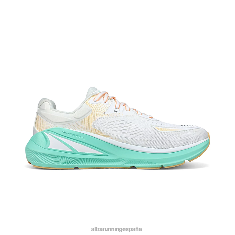 Altra paradigma 6 P4ZZ103 zapatos de carretera blanco verde mujer