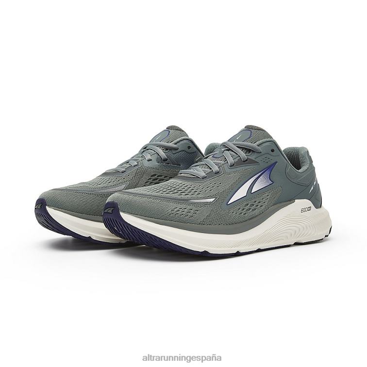 Altra paradigma 6 P4ZZ105 zapatos de carretera gris/morado mujer