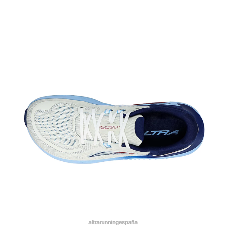 Altra paradigma 7 P4ZZ62 zapatos de carretera blanco azul mujer