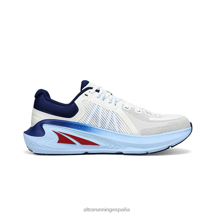 Altra paradigma 7 P4ZZ62 zapatos de carretera blanco azul mujer