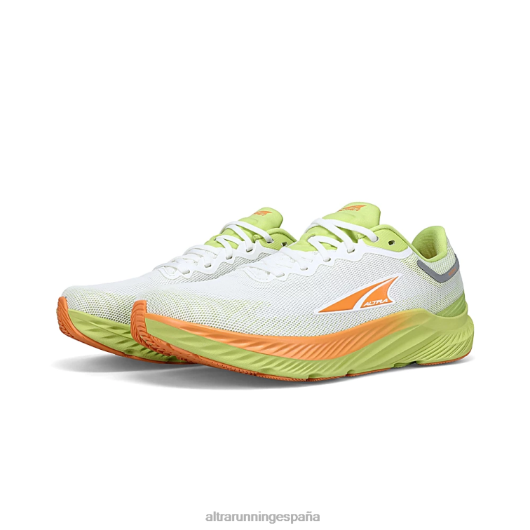 Altra rivera 3 P4ZZ83 zapatos de carretera blanco verde mujer