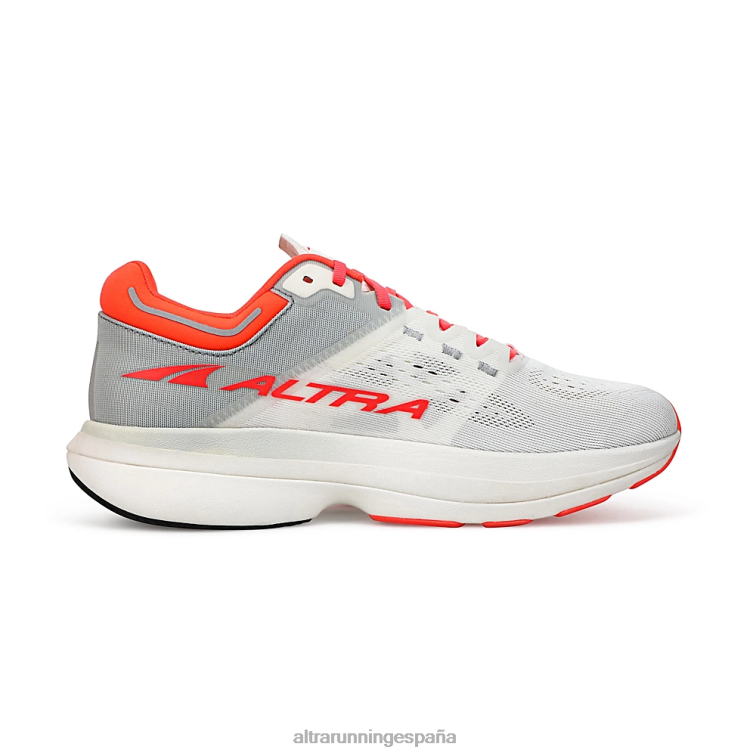 Altra tiempo de desaparición P4ZZ95 zapatos de carretera blanco/coral mujer