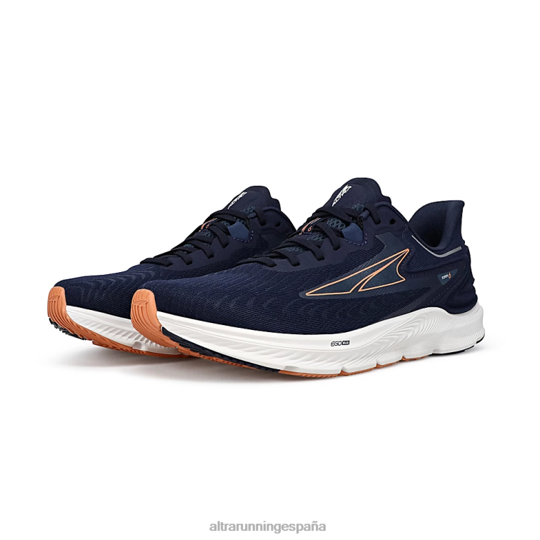 Altra torín 6 P4ZZ109 zapatos de carretera azul marino/coral mujer