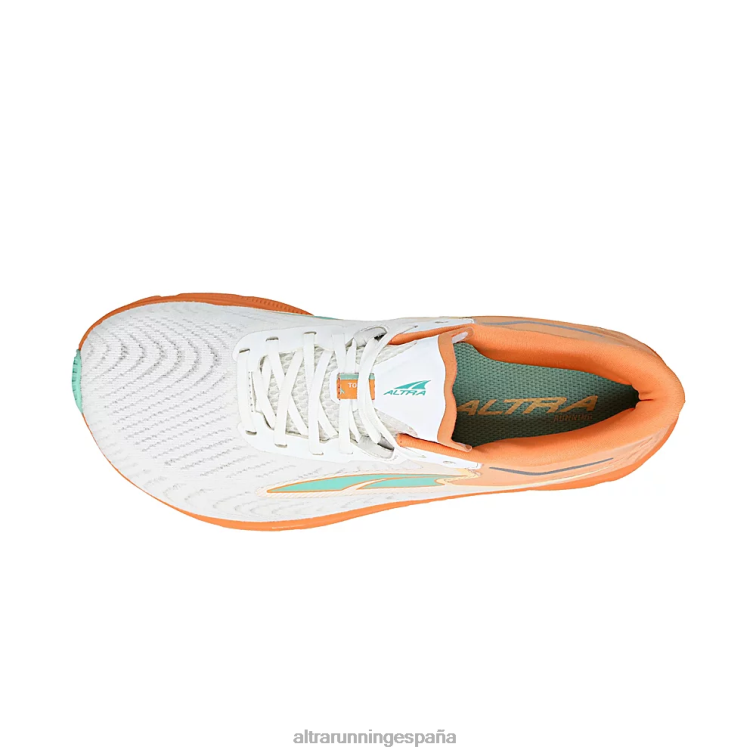 Altra torín 6 P4ZZ110 zapatos de carretera blanco/naranja mujer