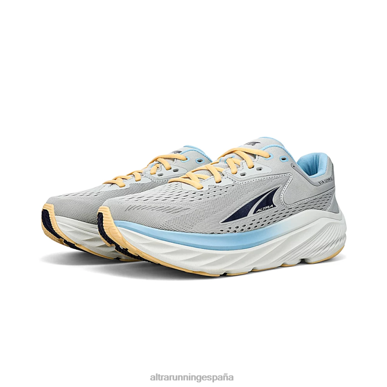 Altra vía olimpo P4ZZ71 zapatos de carretera gris claro mujer