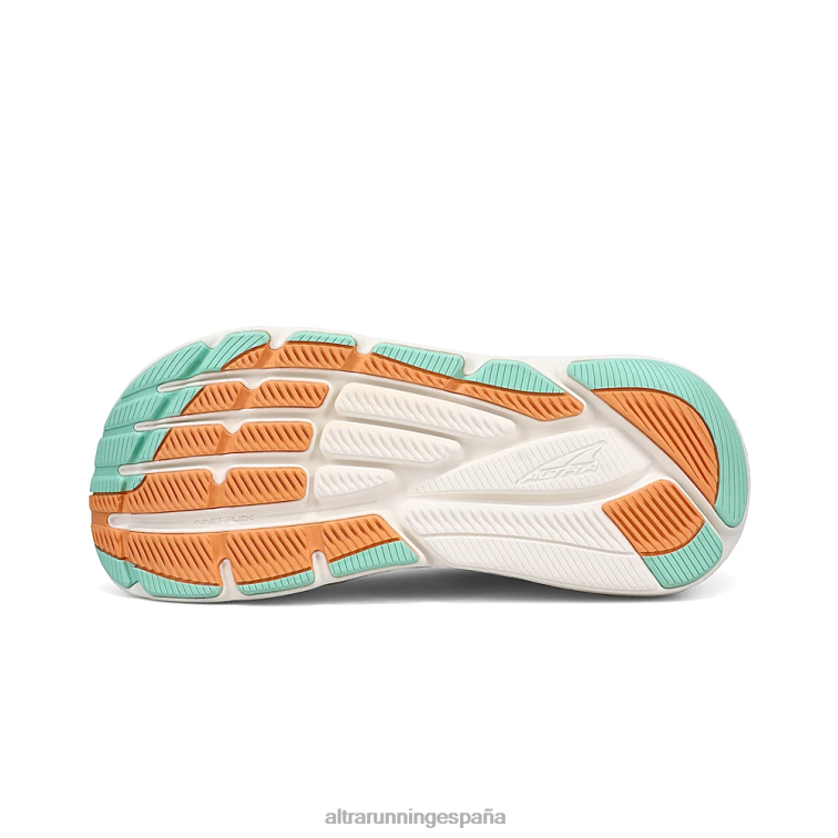 Altra vía olimpo P4ZZ73 zapatos de carretera verde/naranja mujer