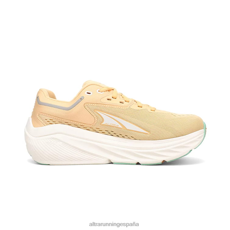 Altra vía olimpo P4ZZ73 zapatos de carretera verde/naranja mujer