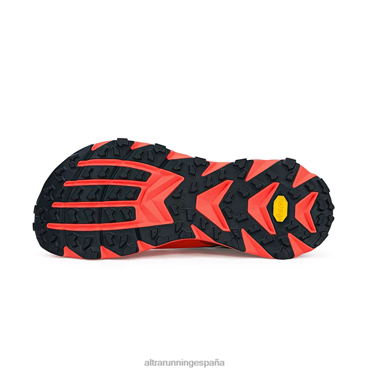 Altra Mont Blanc P4ZZ30 zapatos de pista coral/negro mujer