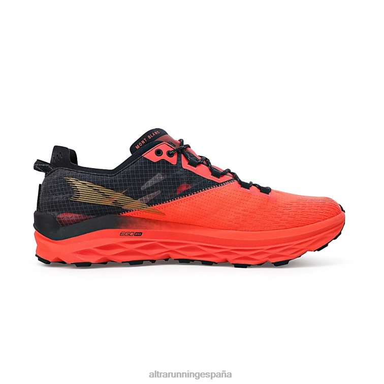 Altra Mont Blanc P4ZZ30 zapatos de pista coral/negro mujer