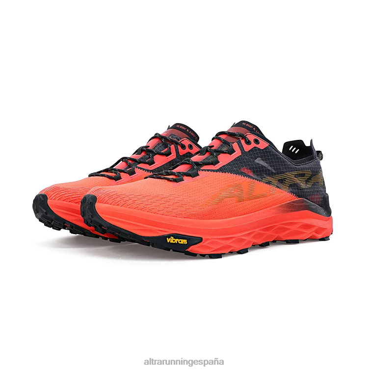 Altra Mont Blanc P4ZZ30 zapatos de pista coral/negro mujer