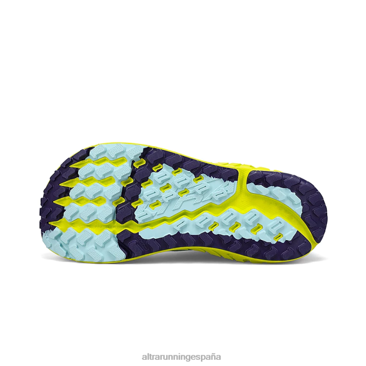 Altra carretera 2 P4ZZ1 zapatos de pista azul verde mujer