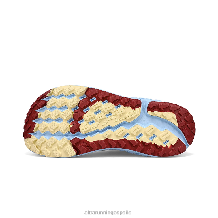Altra carretera 2 P4ZZ2 zapatos de pista azul claro mujer