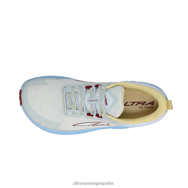 Altra carretera 2 P4ZZ2 zapatos de pista azul claro mujer