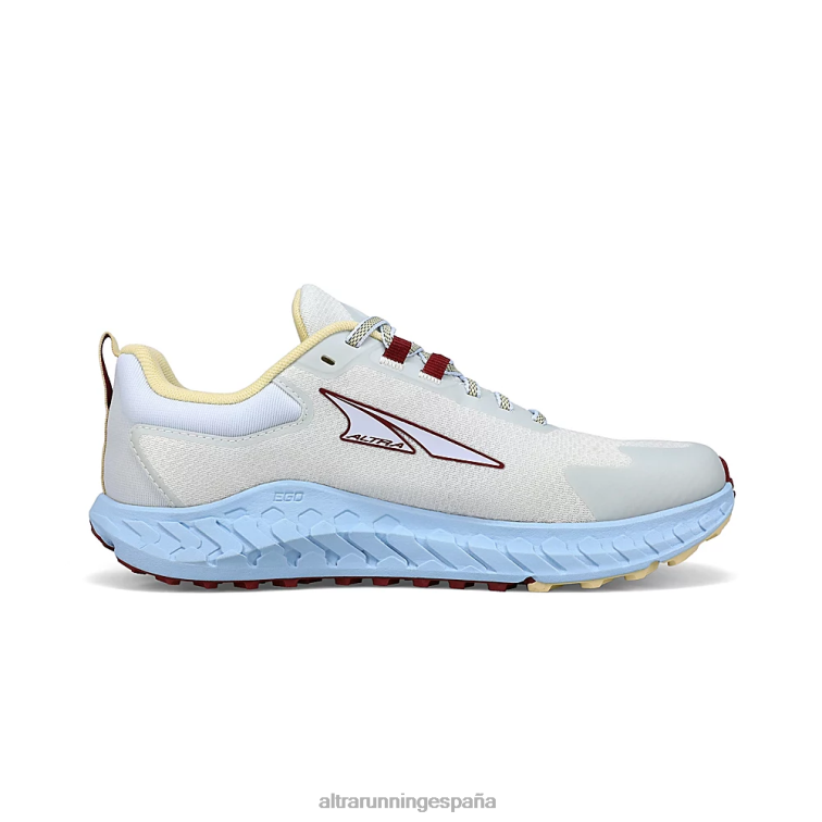 Altra carretera 2 P4ZZ2 zapatos de pista azul claro mujer