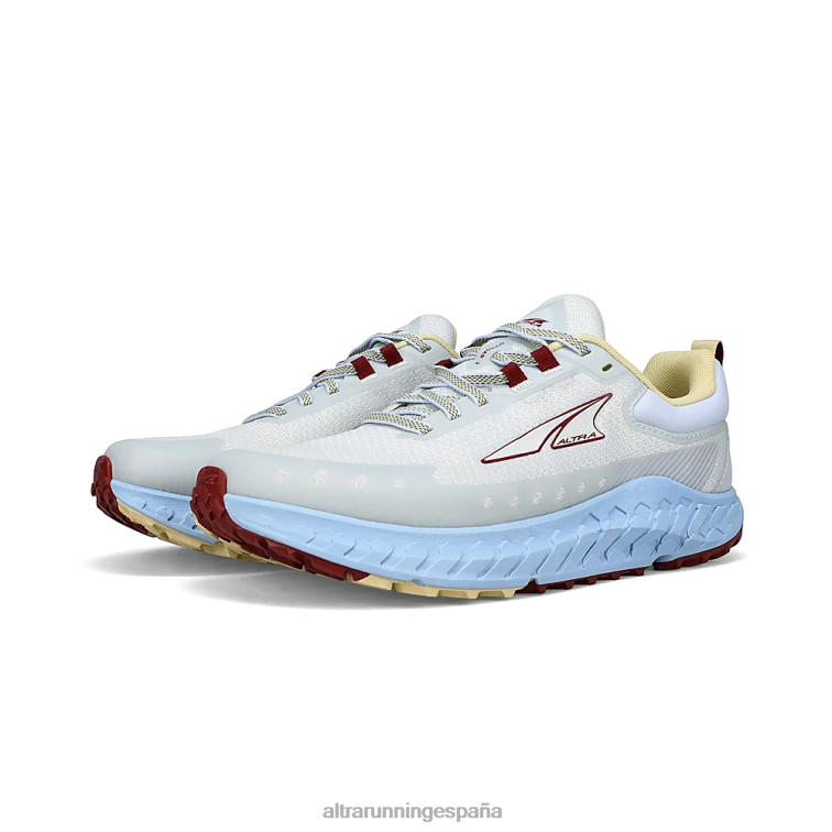 Altra carretera 2 P4ZZ2 zapatos de pista azul claro mujer