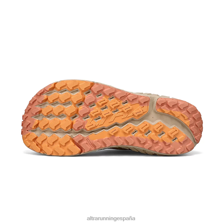 Altra fuera de la carretera P4ZZ49 zapatos de pista naranja mujer
