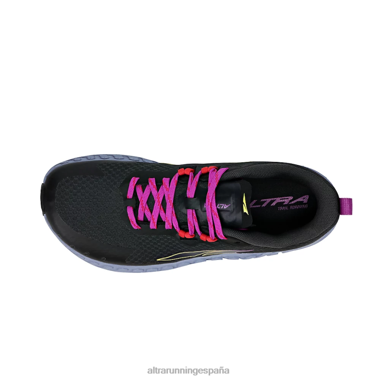 Altra fuera de la carretera P4ZZ50 zapatos de pista gris oscuro/azul mujer
