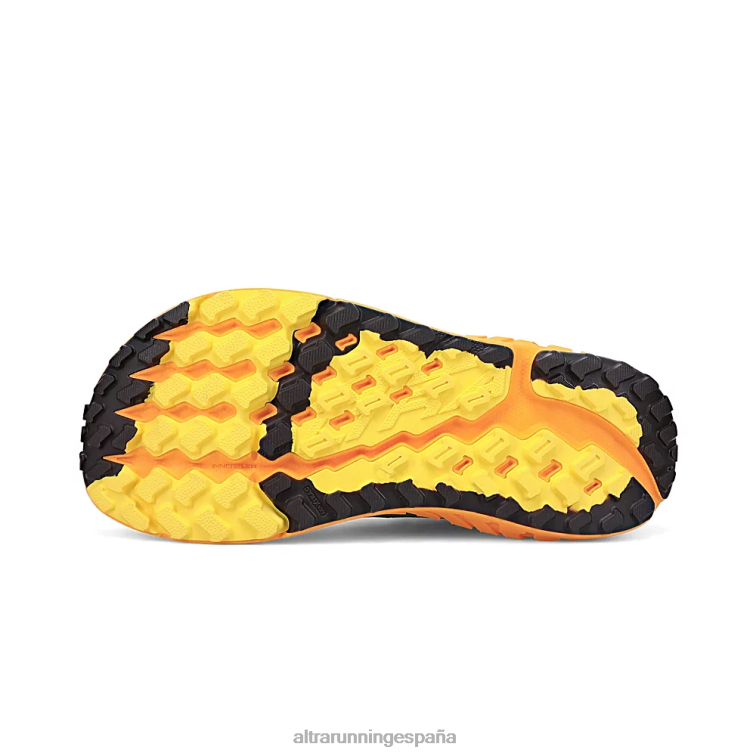 Altra fuera de la carretera P4ZZ51 zapatos de pista verde azulado/amarillo mujer