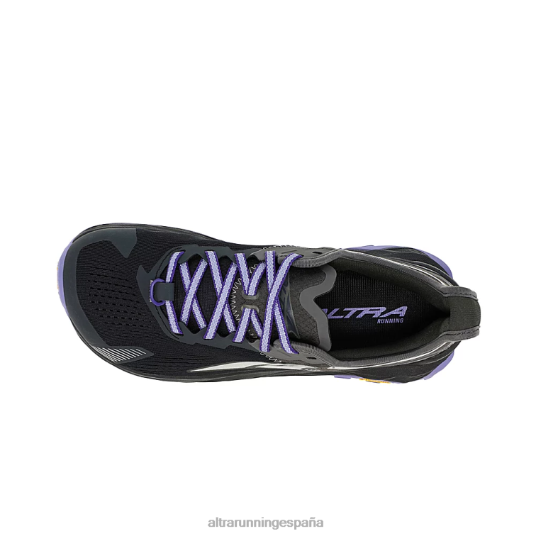 Altra olimpo 5 P4ZZ8 zapatos de pista negro/gris mujer