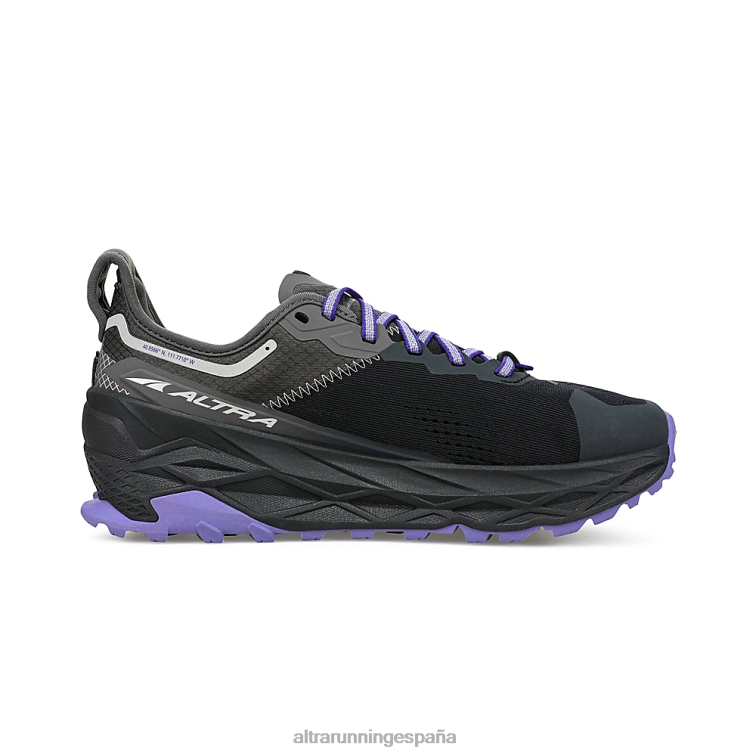 Altra olimpo 5 P4ZZ8 zapatos de pista negro/gris mujer