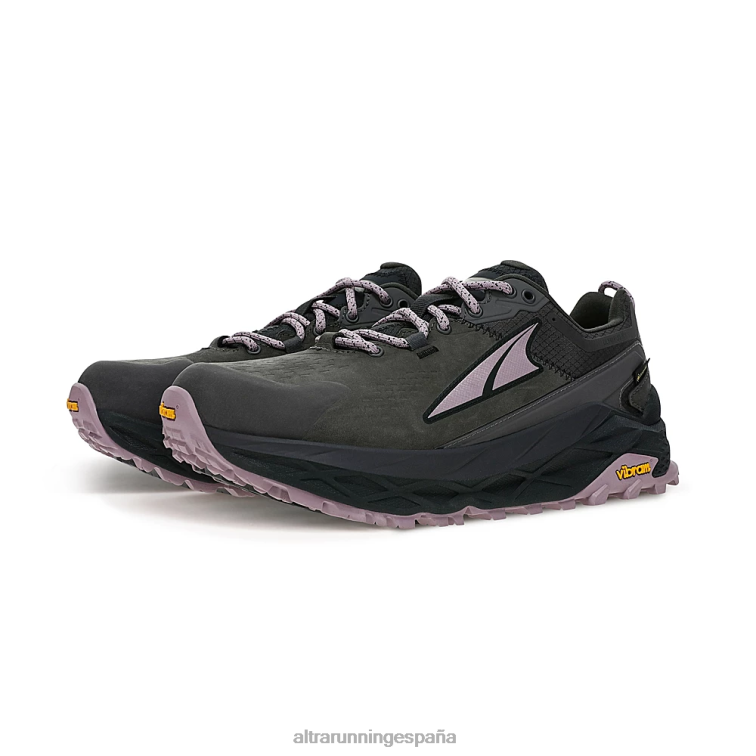 Altra olympus 5 caminata bajo gtx P4ZZ40 zapatos de pista gris negro mujer