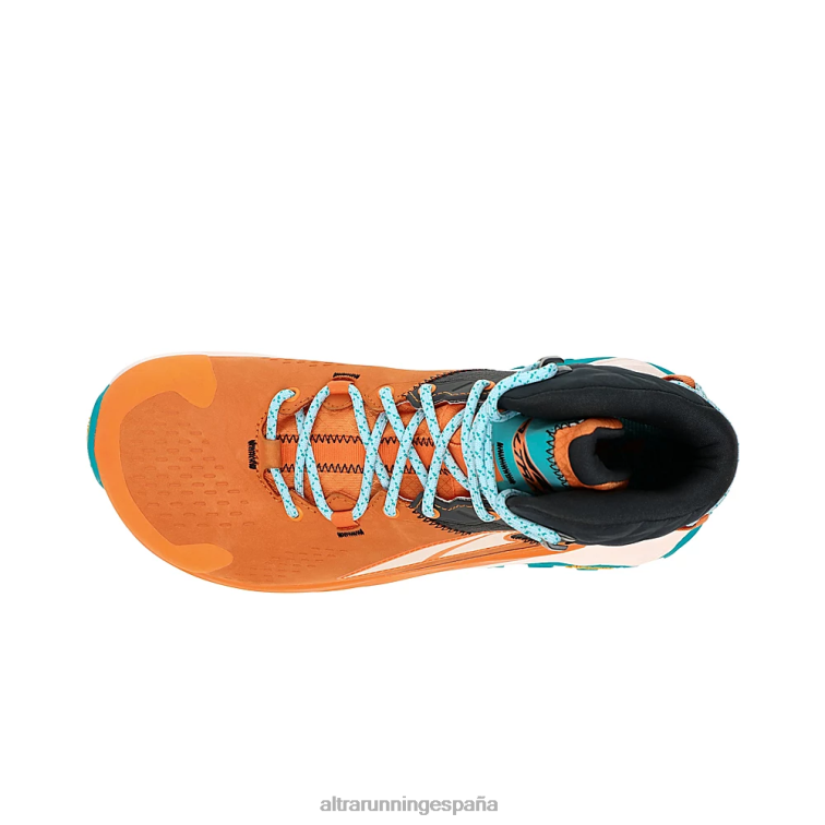 Altra olympus 5 caminata media gtx P4ZZ42 zapatos de pista naranja/gris mujer