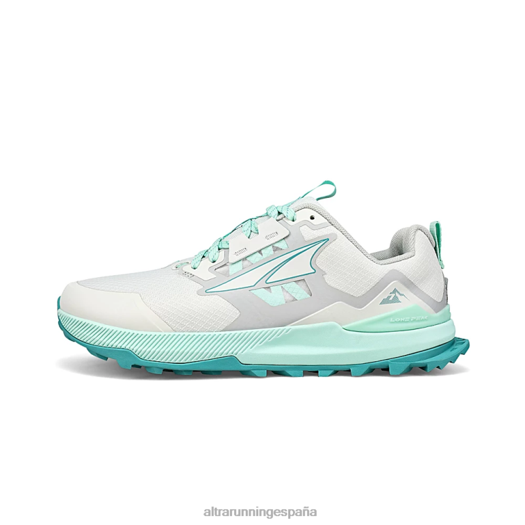 Altra pico solitario 7 P4ZZ15 zapatos de pista gris claro mujer