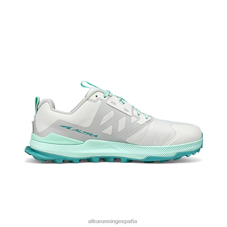 Altra pico solitario 7 P4ZZ15 zapatos de pista gris claro mujer