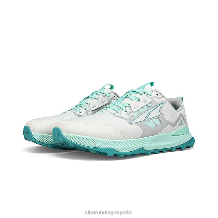 Altra pico solitario 7 P4ZZ15 zapatos de pista gris claro mujer