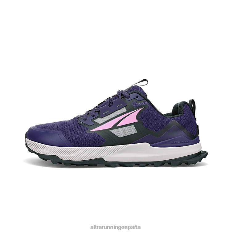Altra pico solitario 7 P4ZZ16 zapatos de pista morado oscuro mujer