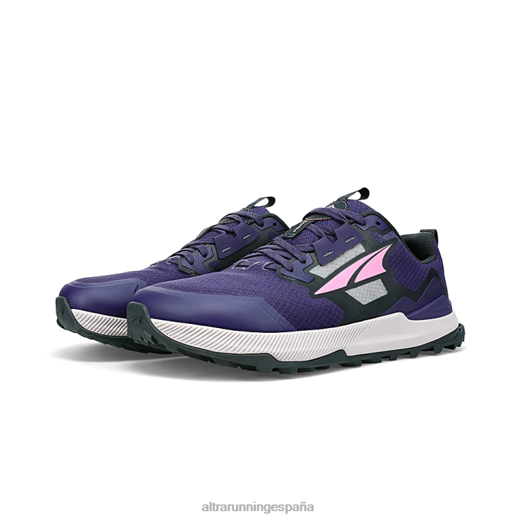 Altra pico solitario 7 P4ZZ16 zapatos de pista morado oscuro mujer