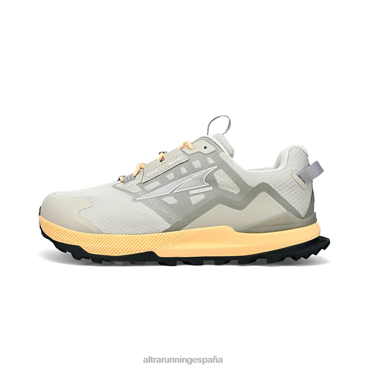 Altra pico solitario all-wthr bajo 2 P4ZZ33 zapatos de pista gris/naranja mujer