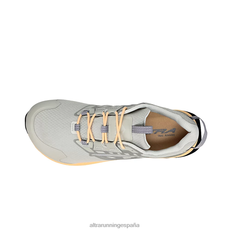 Altra pico solitario all-wthr bajo 2 P4ZZ33 zapatos de pista gris/naranja mujer