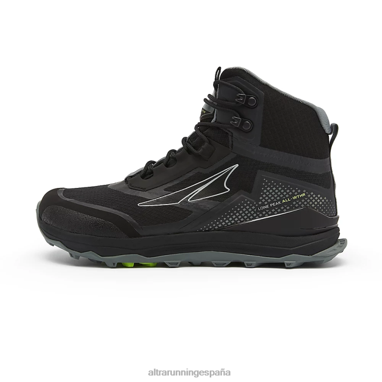 Altra pico solitario todo-wthr medio P4ZZ55 zapatos de pista negro mujer
