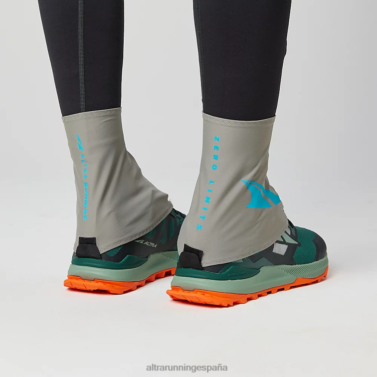 Altra polaina de sendero P4ZZ59 zapatos de pista gris/verde azulado mujer